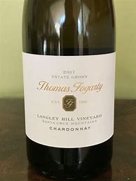Image result for Thomas Fogarty Chardonnay Langley Hill