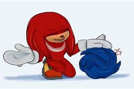 Image result for Knuckles and Tikal Comic Dub