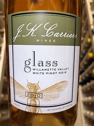 Image result for J+K+Carriere+Glass+White+Pinot+Noir