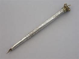 Image result for Silver Gilt Pen Holder