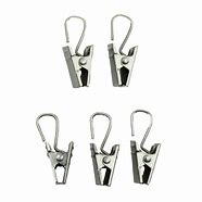 Image result for Satin Brass Curtain Clips