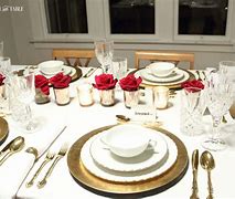 Image result for Formal Table Place Setting