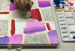 Image result for Painting Pebble Tecture