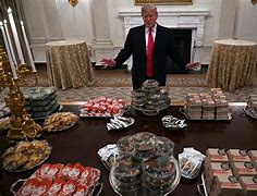 Image result for Trump Fast Food