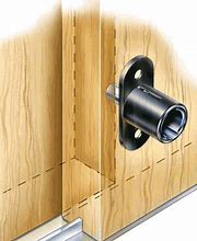 Image result for Cabinet Push Plunger Lock