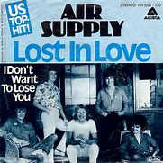 Image result for Air Supply Lost in Love