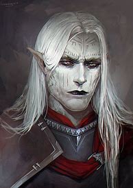 Image result for Albino Drow Elf