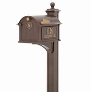 Image result for Bronze Snap Mailbox