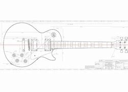 Image result for Les Paul Guitar Template
