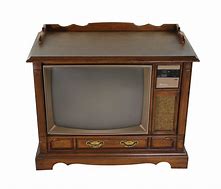Image result for Black Wooden Magnavox TV
