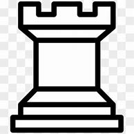 Image result for Rook Chess 2D Drawing