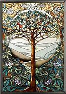 Image result for Tree of Life Stained Glass Window