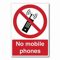 Image result for No Phone Calls Sign