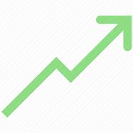 Image result for Green Graph Going Up Symbol PNG