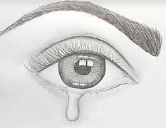 Image result for How to Draw Eyes with Tears