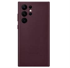 Image result for Samsung S22 Ultra Burgundy Leather Case