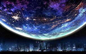 Image result for Galaxy Anime PC Background