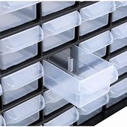 Image result for Plastic Small Parts Organizer