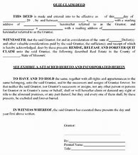 Image result for Missouri Quit Claim Deed Free Printable Form