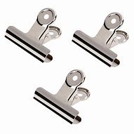 Image result for Stainless Steel Binder Clips