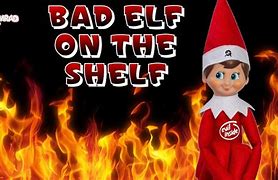 Image result for Bad Elf On Shelf Cartoon