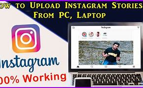 Image result for How to Add Pictures On Instagram On PC