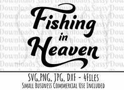 Image result for Fishing in Heaven Free SVG