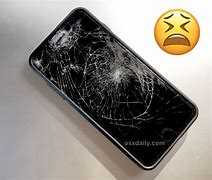 Image result for Broken iPhone 14 Pro Max Silver