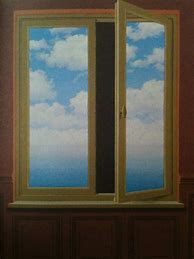 Image result for Rene Magritte Window Painting