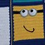 Image result for Crochet Minion Kids Wear Blanket Pattern