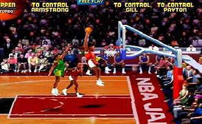 Image result for NBA Jam Sega On Fire 90s