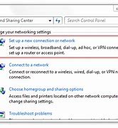 Image result for Windows 7 Network and Sharing Center