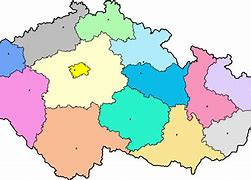 Image result for Mapa ČR Zelená