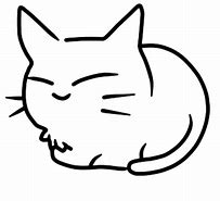 Image result for Cat Doodle Black and White