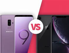 Image result for Galaxy S9 vs iPhone XR