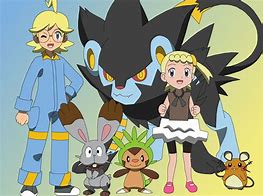 Image result for Pokemon Clemont and Bonnie