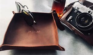 Image result for leather valet trays for mens