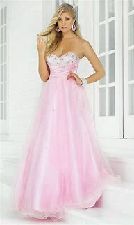 Image result for Pink Ball Gown Prom Dresses
