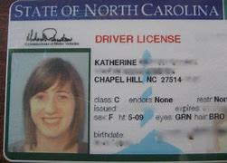 Image result for North Carolina Drivers License