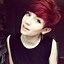 Image result for Red Pixie Cut Bob