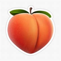 Image result for Peach Emoji Sticker