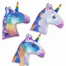 Image result for Rainbow Unicorn Pillow