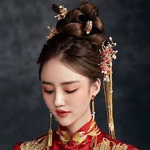 Image result for Traditional Chinese Hairstyles with Hair Pin