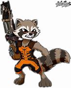 Image result for Frog Thor and Rocket Raccoon