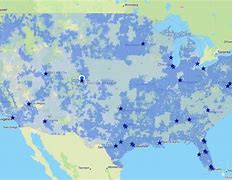 Image result for AT&T and Verizon Coverage Map