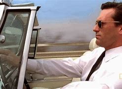 Image result for Don Draper Driving