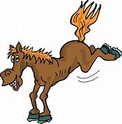 Image result for Bucking Horse Cartoon