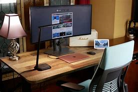Image result for Desktop Monitor Setup for Home Office