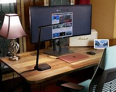 Image result for TV Computer Office Setup