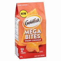 Image result for Gold Fish Snack Mega Bites